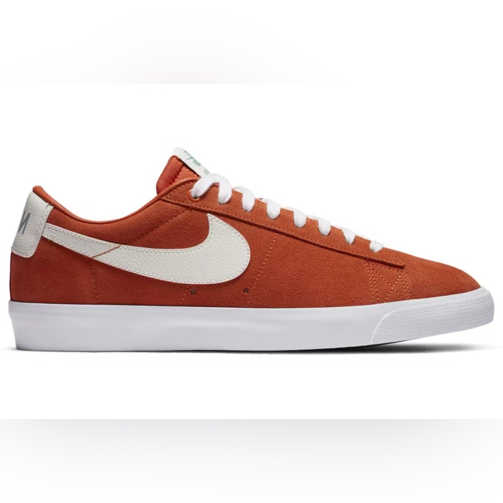 NIKE SB ZOOM BLAZER LOW GT GRANT TAYLOR DUNK STARFISH ORANGE SZ 7